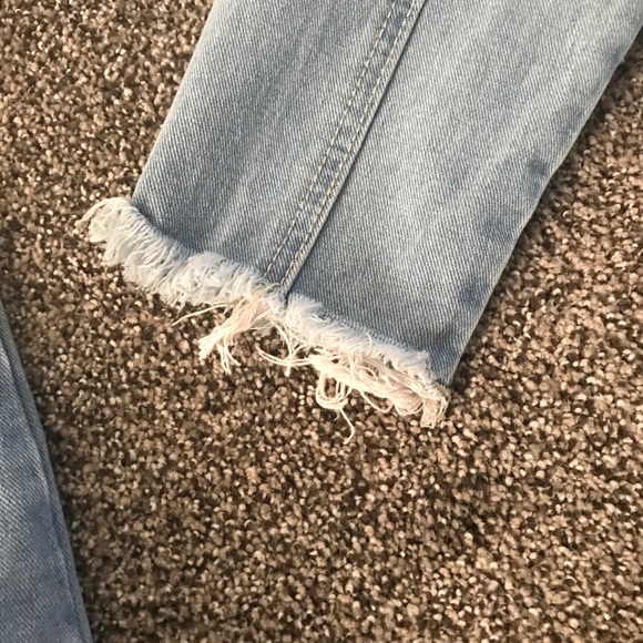 Distressed jean jacket - Picture 3 of 4